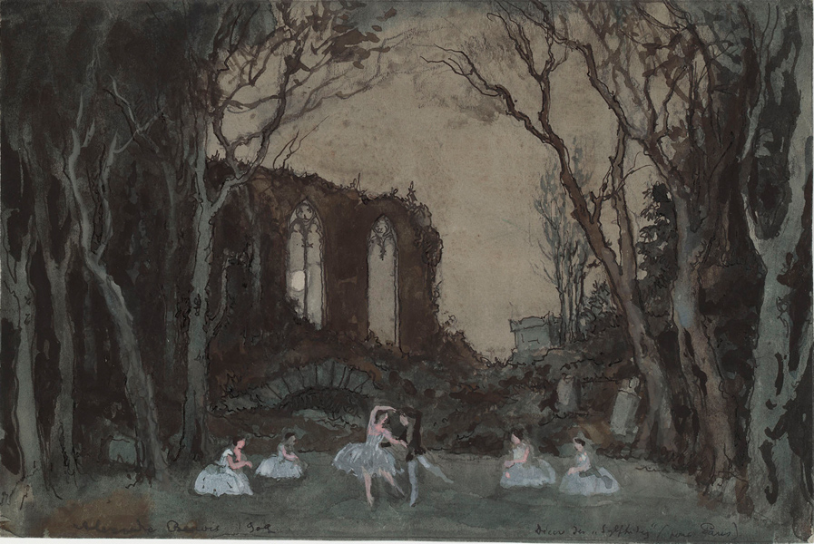 Les Sylphides: immagine storica o di scena