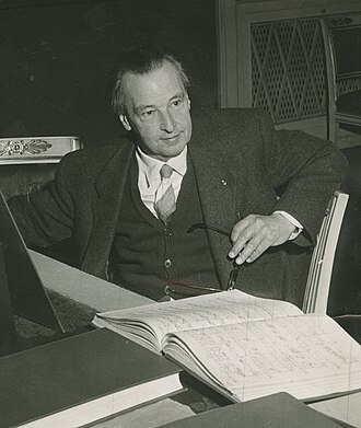 Ritratto di Arthur Honegger