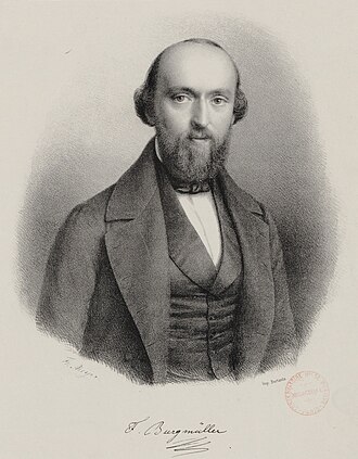 Ritratto di Friedrich Burgmüller