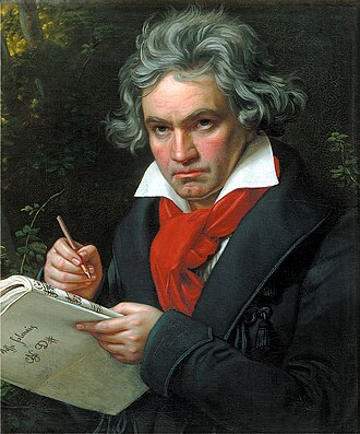 Ritratto di Ludwig van Beethoven
