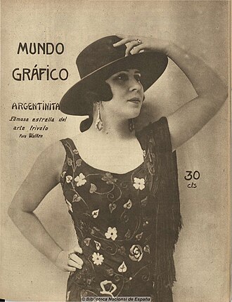 Ritratto di La Argentinita