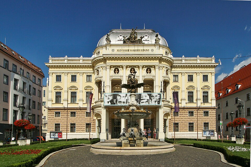 Old building of the Slovak National Theatre