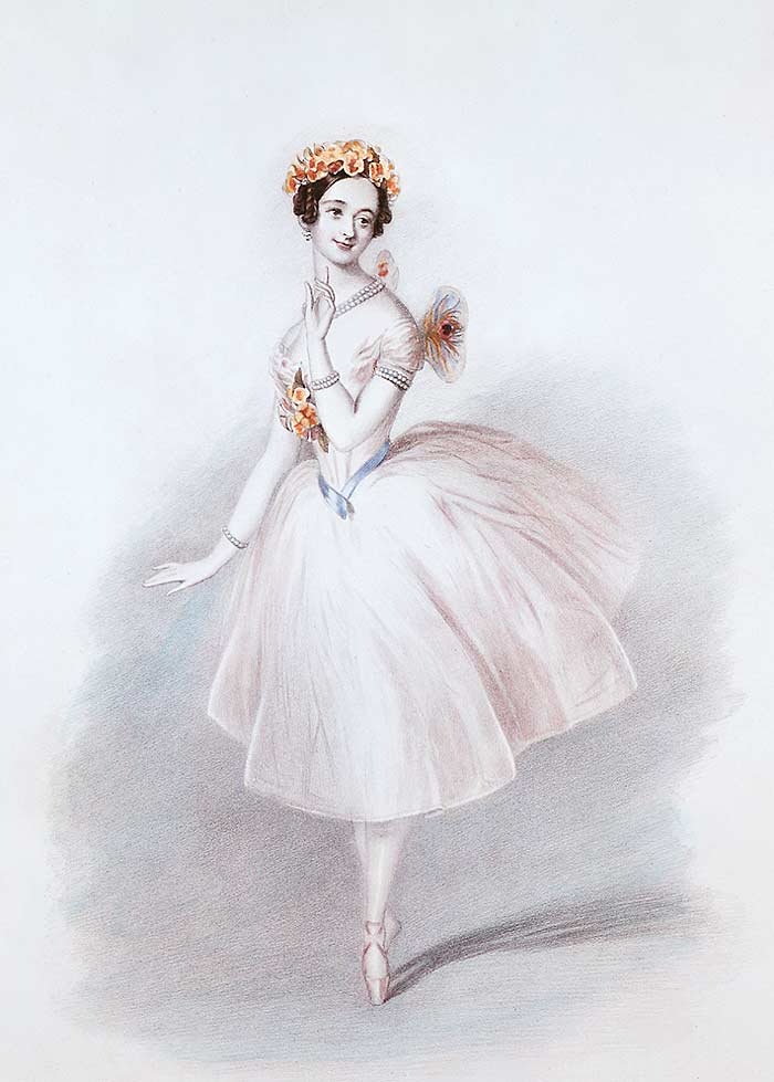 La Sylphide: immagine storica o di scena