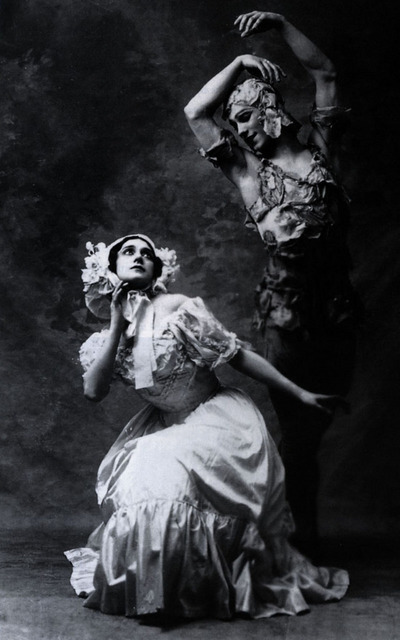 Le Spectre de la rose: immagine storica o di scena