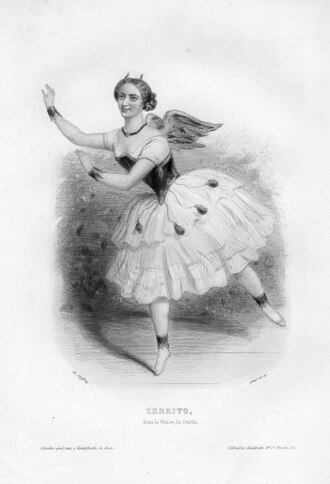 Ritratto di Fanny Cerrito