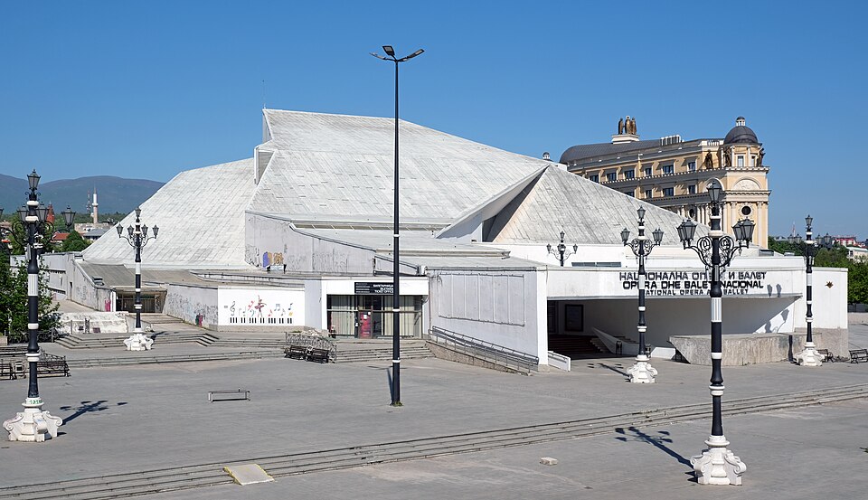 Building of the Macedonian Opera and Ballet