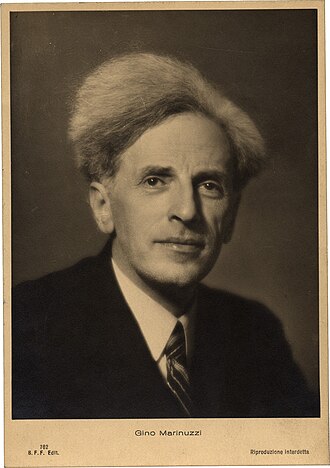 Ritratto di Gino Marinuzzi