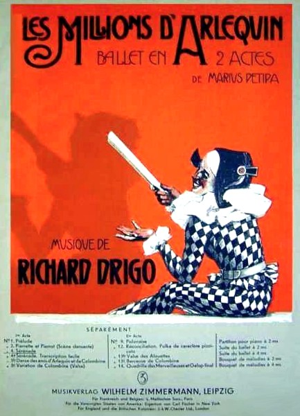Les Millions d'Arlequin: immagine storica o di scena