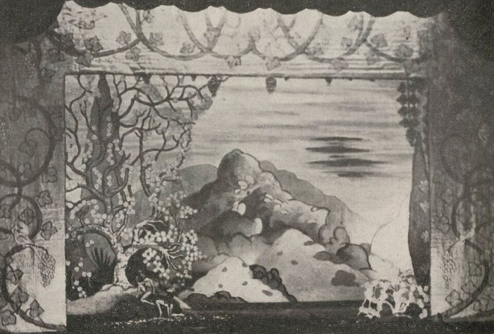 La Péri (Dukas): immagine storica o di scena