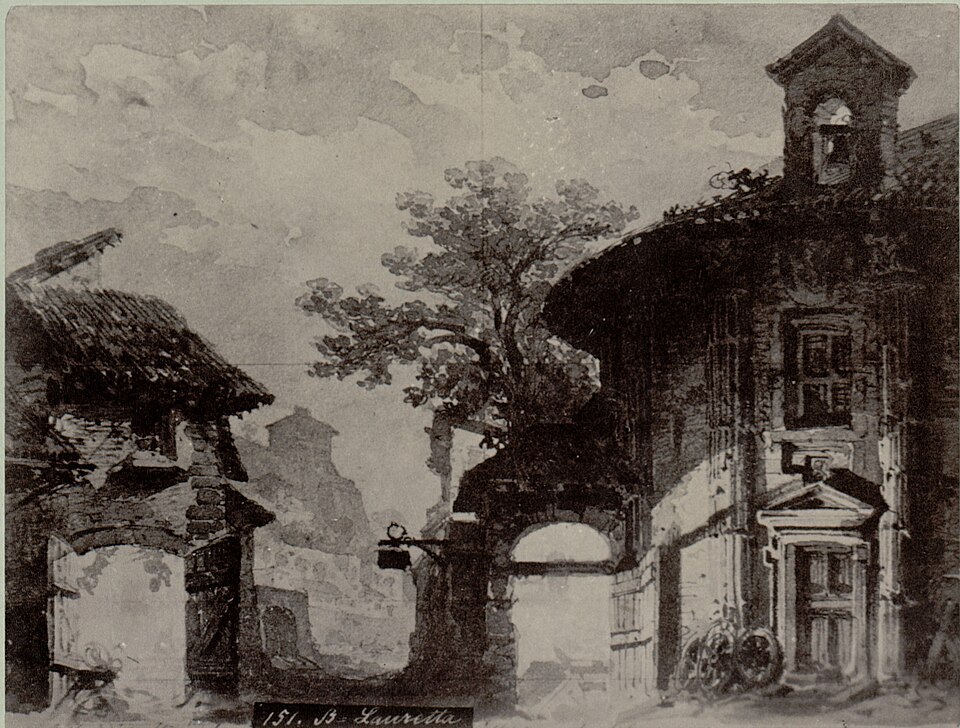 Lauretta: immagine storica o di scena