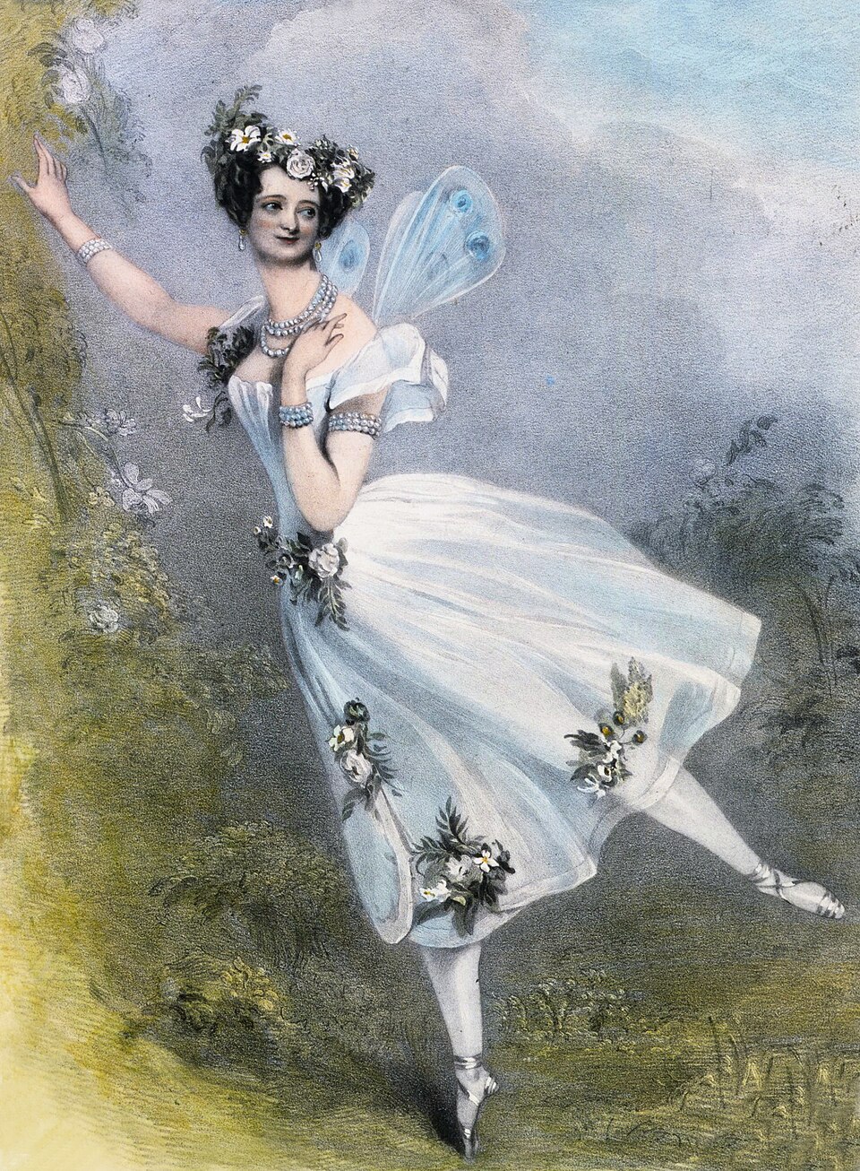 Flore et Zéphire: immagine storica o di scena